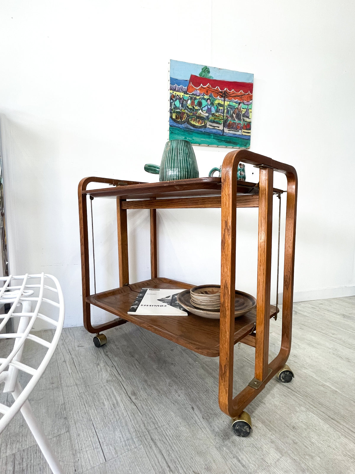 Desserte scandinave Teck