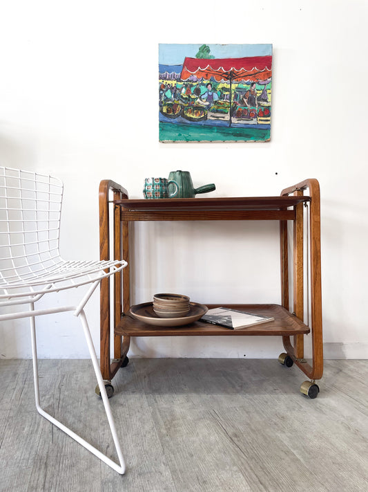 Desserte scandinave Teck