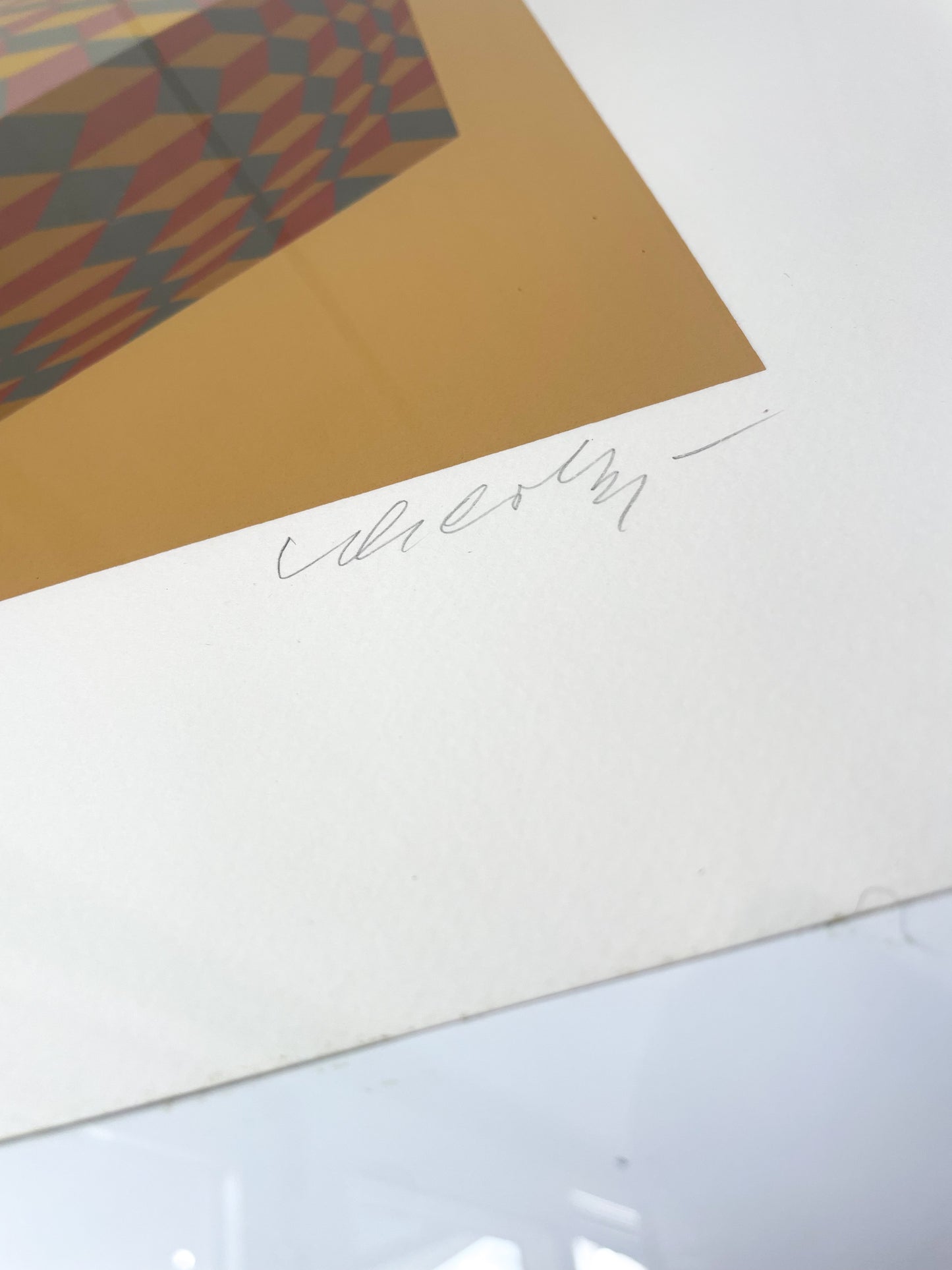 Lithographie Signée Vasarely