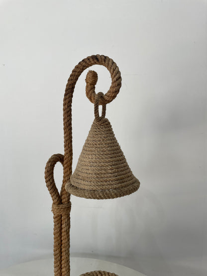 Lampe en corde tressée – Audoux & Minet