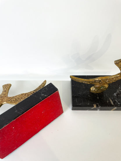 Serre-Livres Bronze & Marbre