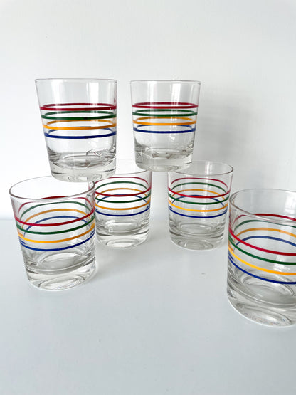 Set de 6 Verres Vintage