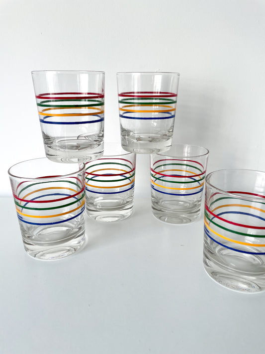 Set de 6 Verres Vintage