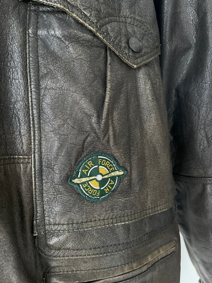 Veste Aviateur En Cuir _ L