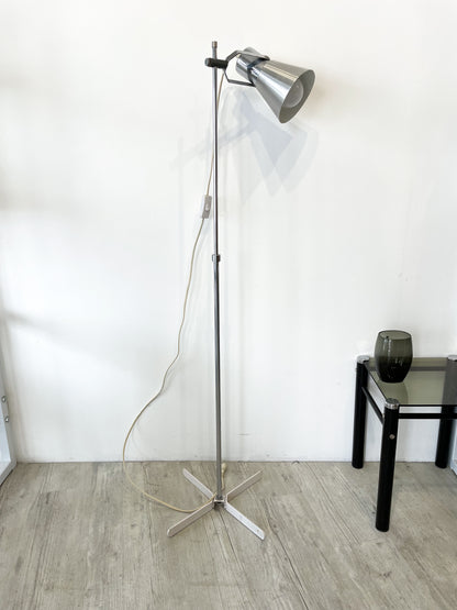 Lampadaire Chromé Années 70'