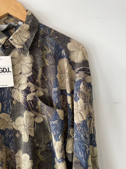 Chemise à Fleurs 50% Soie _ L