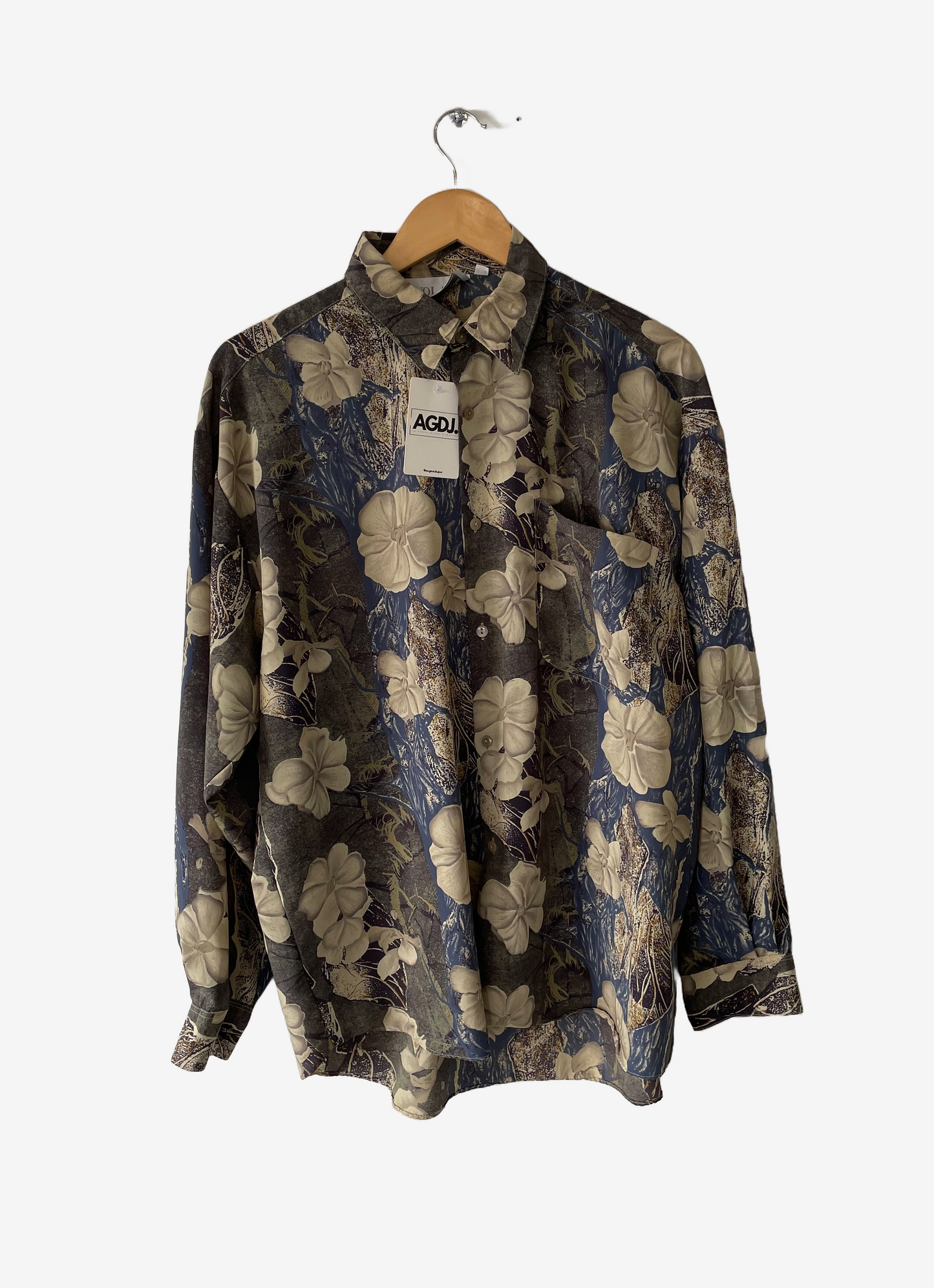 Chemise à Fleurs 50% Soie _ L