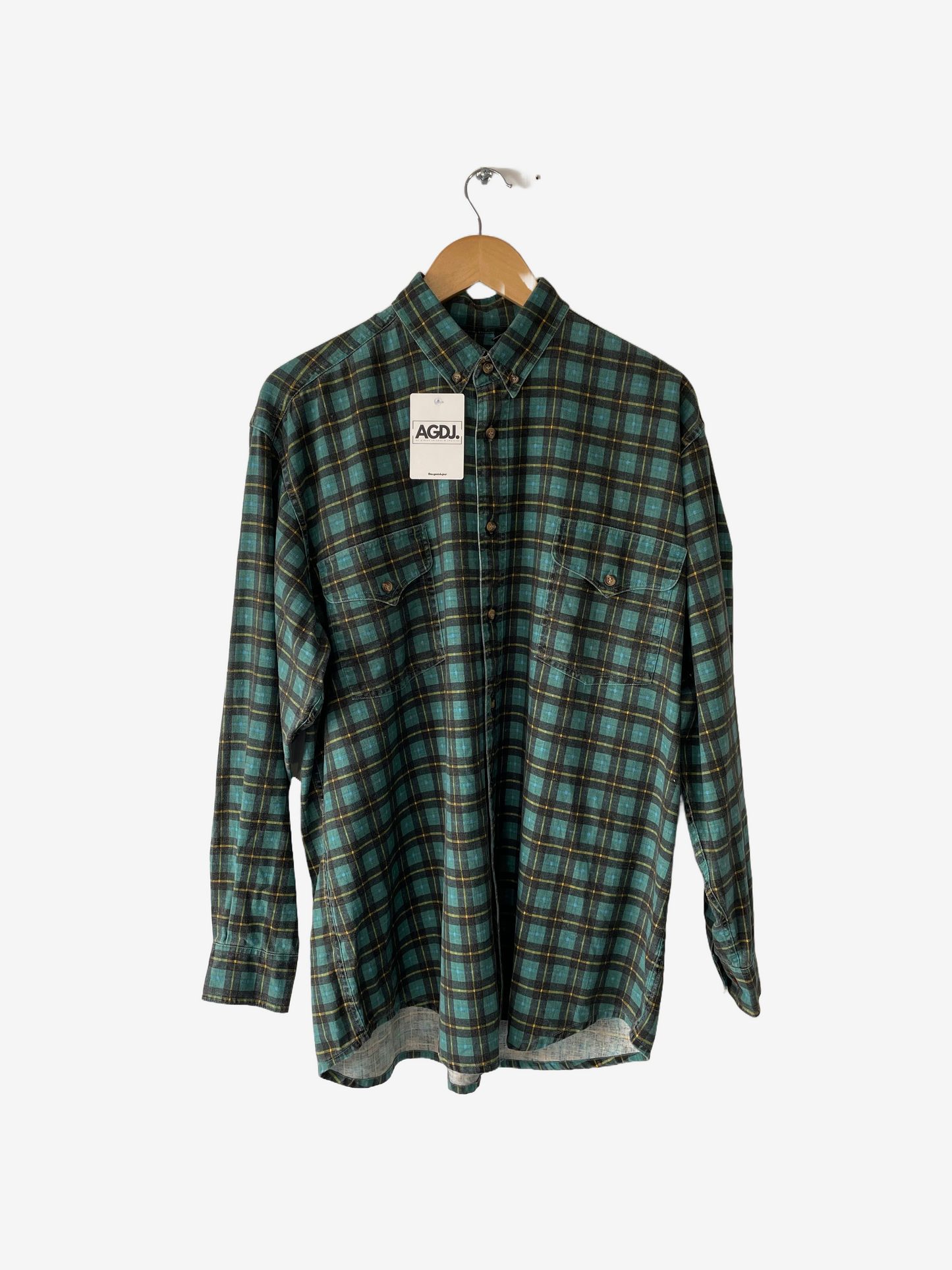 Chemise à Carreaux 50% Lin _ M