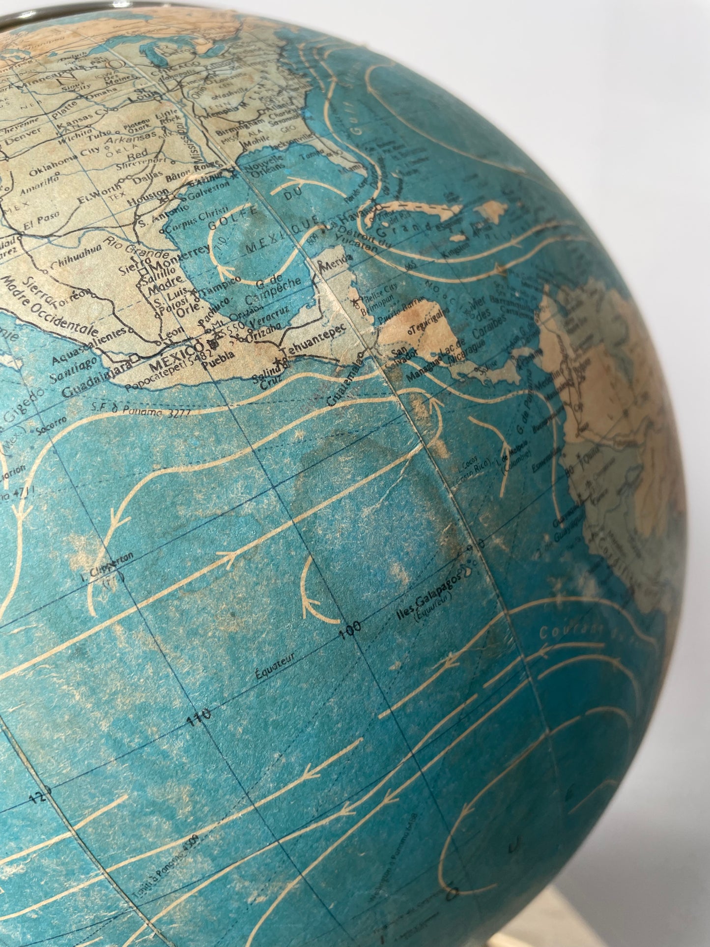 Globe Terrestre en Verre Lumineux