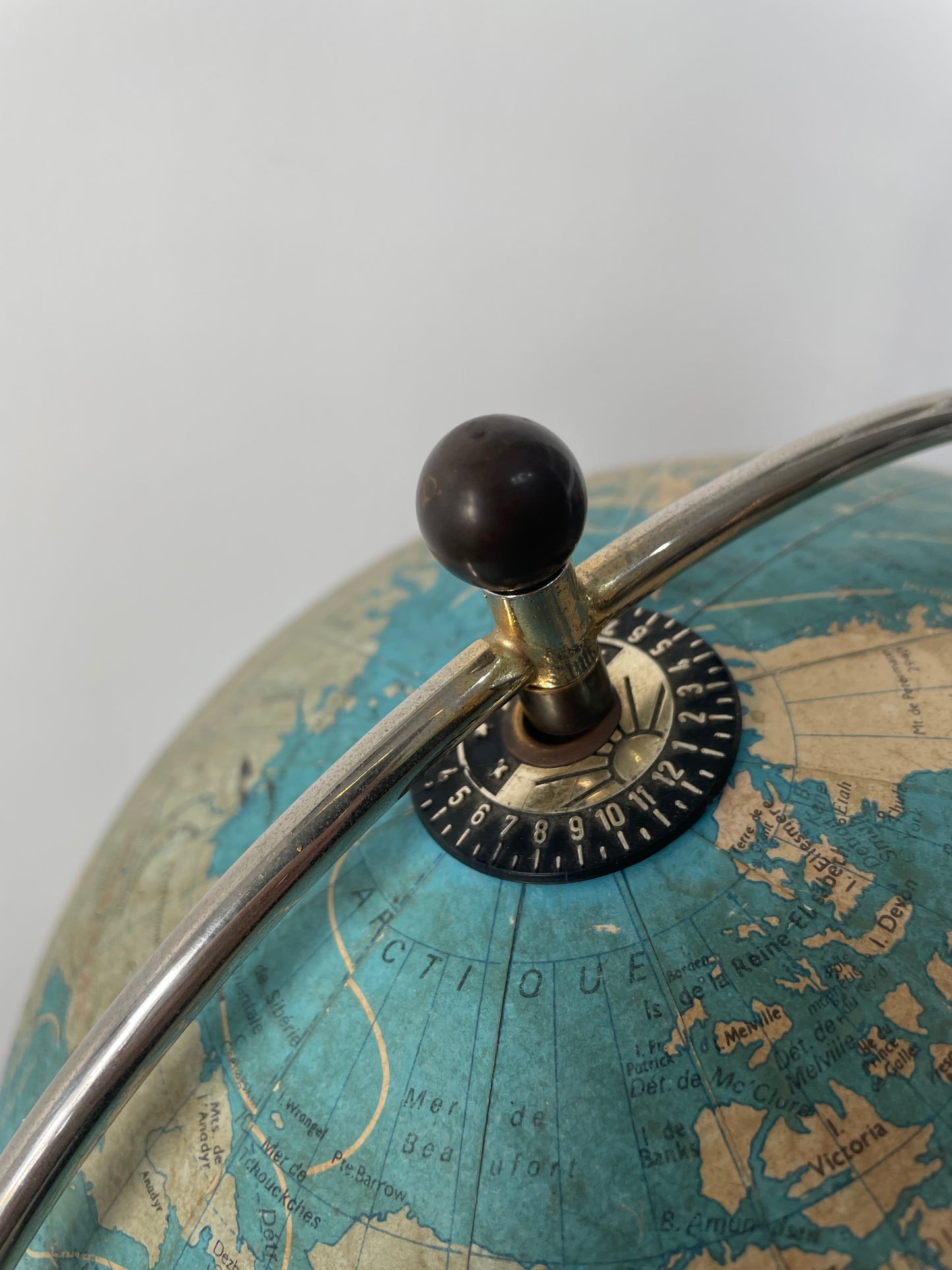 Globe Terrestre en Verre Lumineux