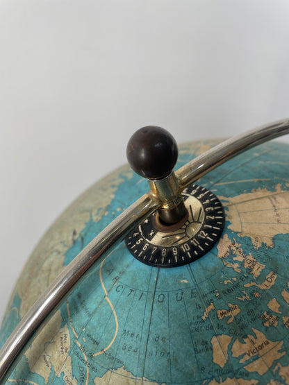 Globe Terrestre en Verre Lumineux