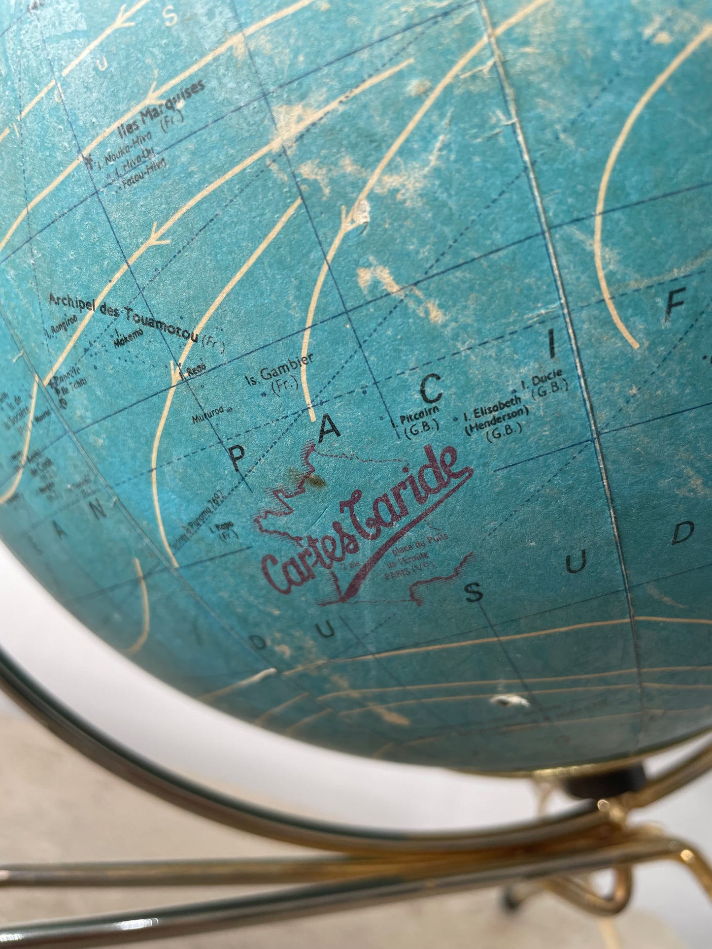 Globe Terrestre en Verre Lumineux