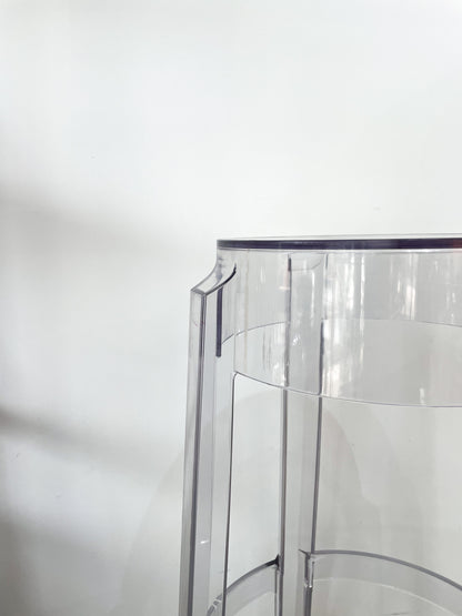 Tabouret Charles Ghost By Kartell W/ Starck