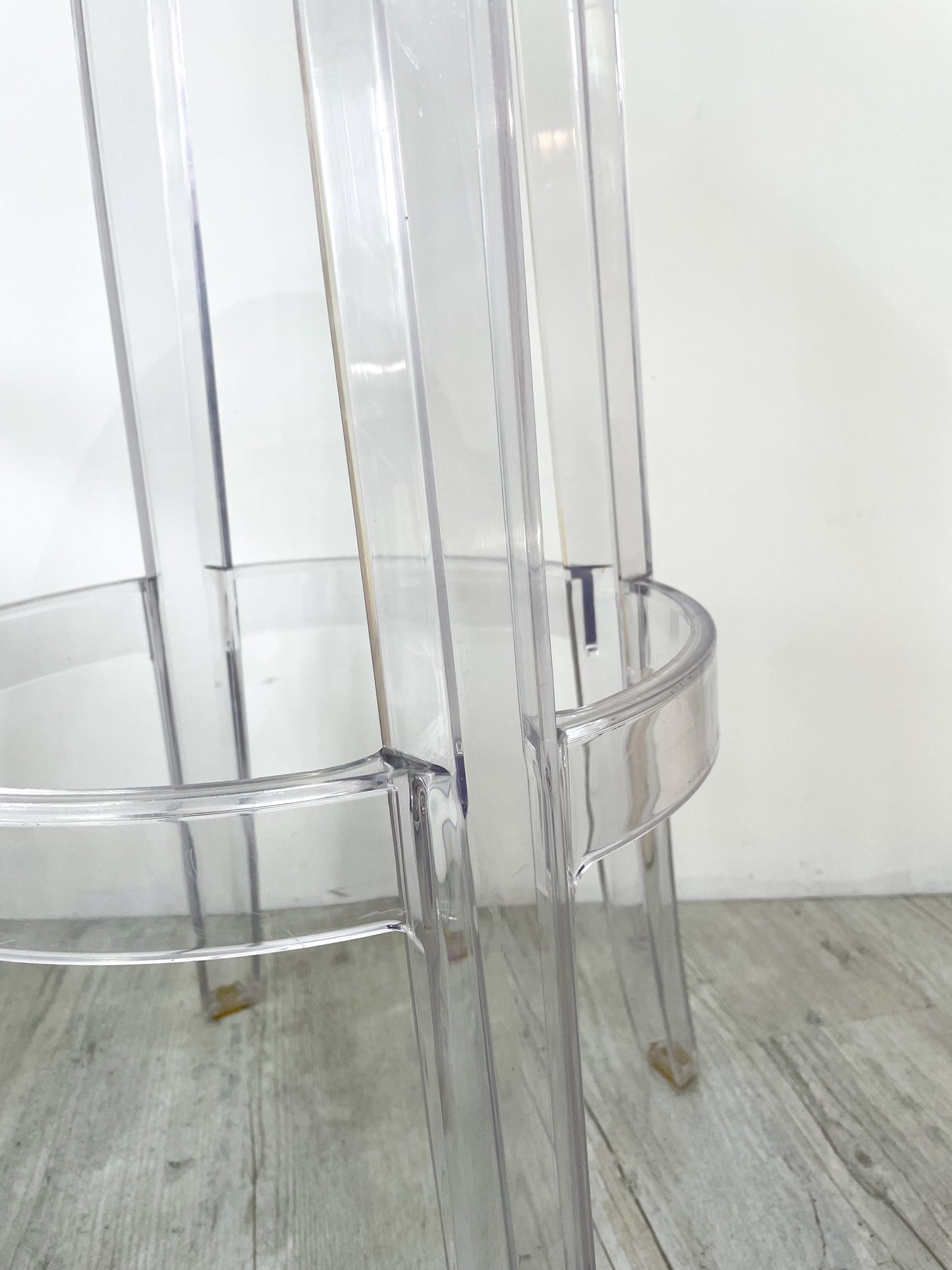 Tabouret Charles Ghost By Kartell W/ Starck