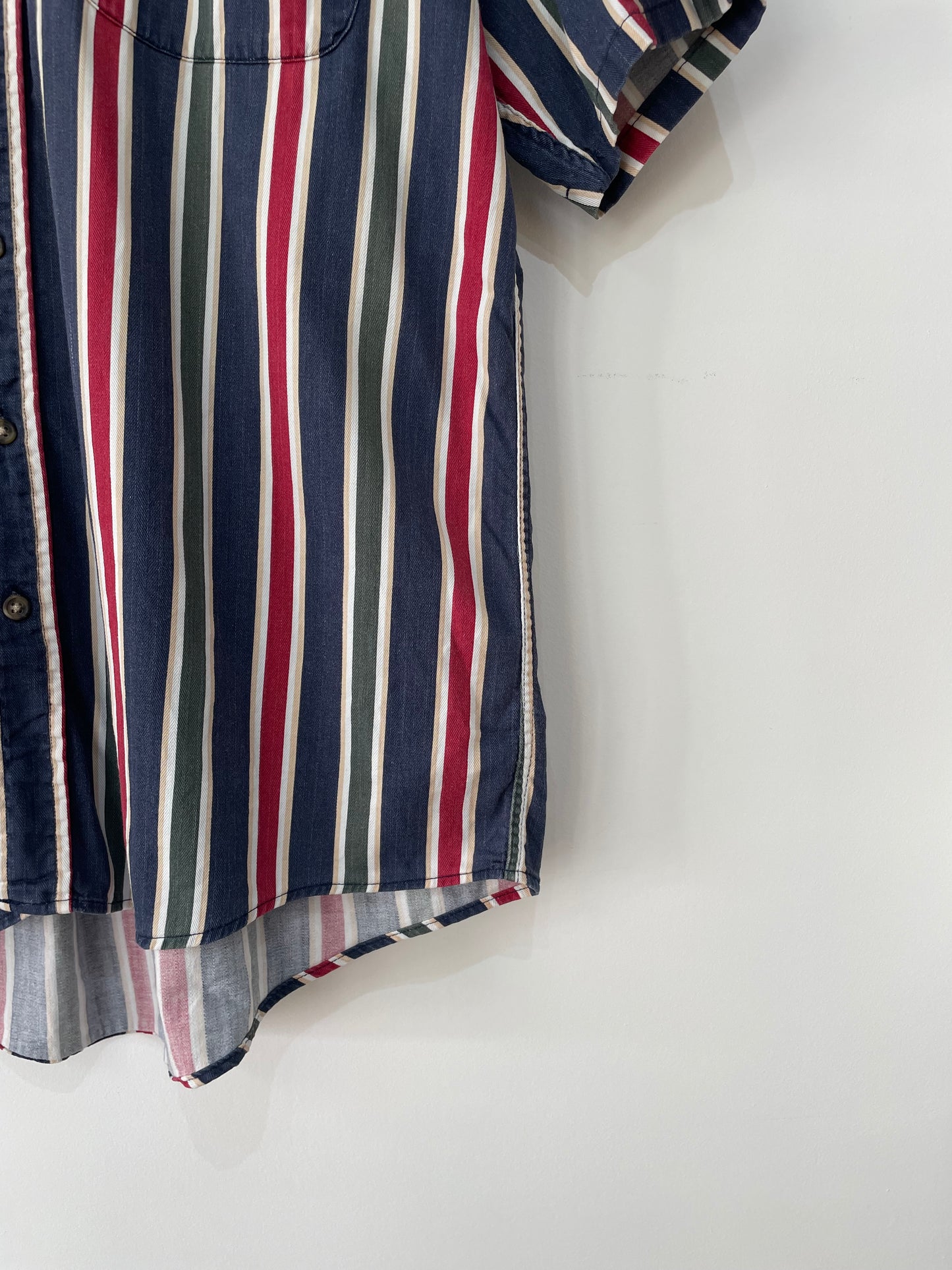 Chemise Vintage à Rayures _ L