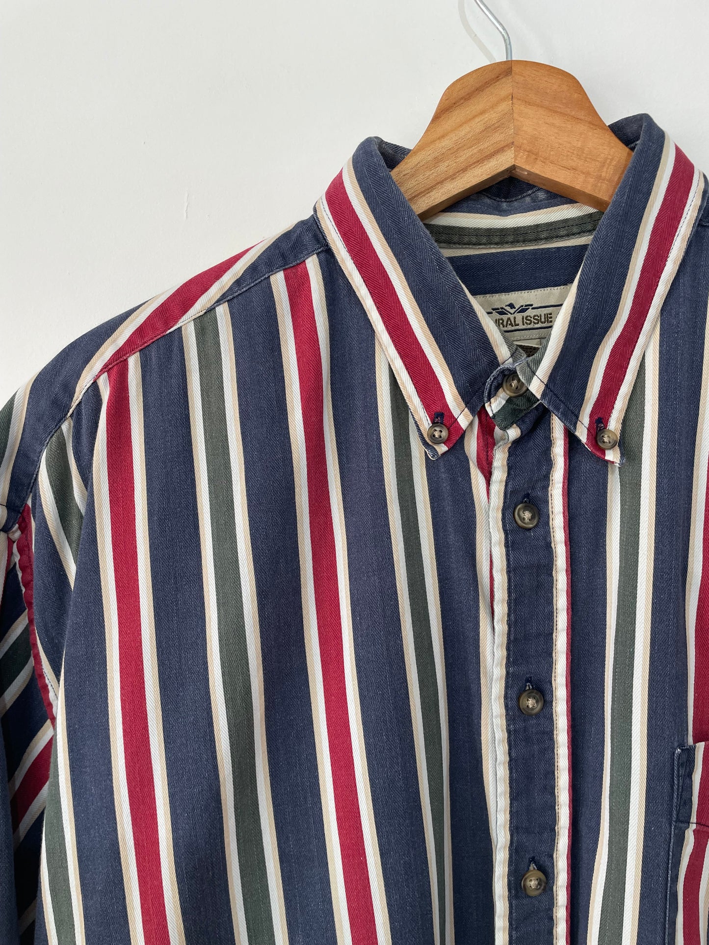 Chemise Vintage à Rayures _ L