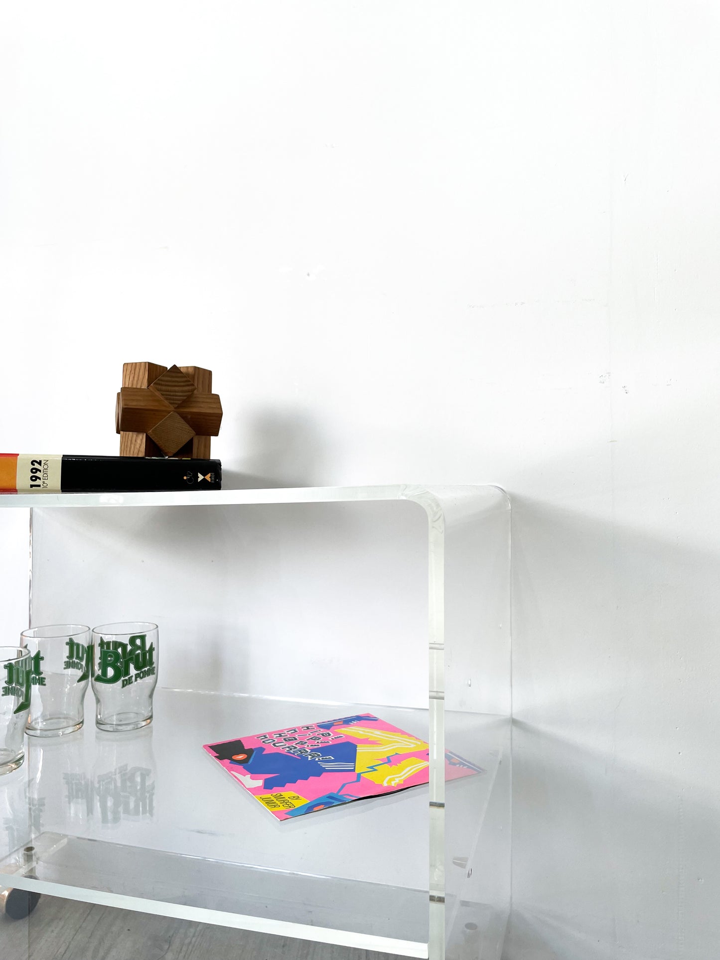 Desserte en Plexi Transparent