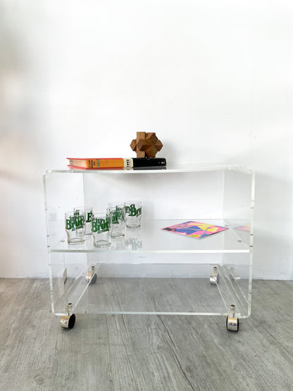 Desserte en Plexi Transparent