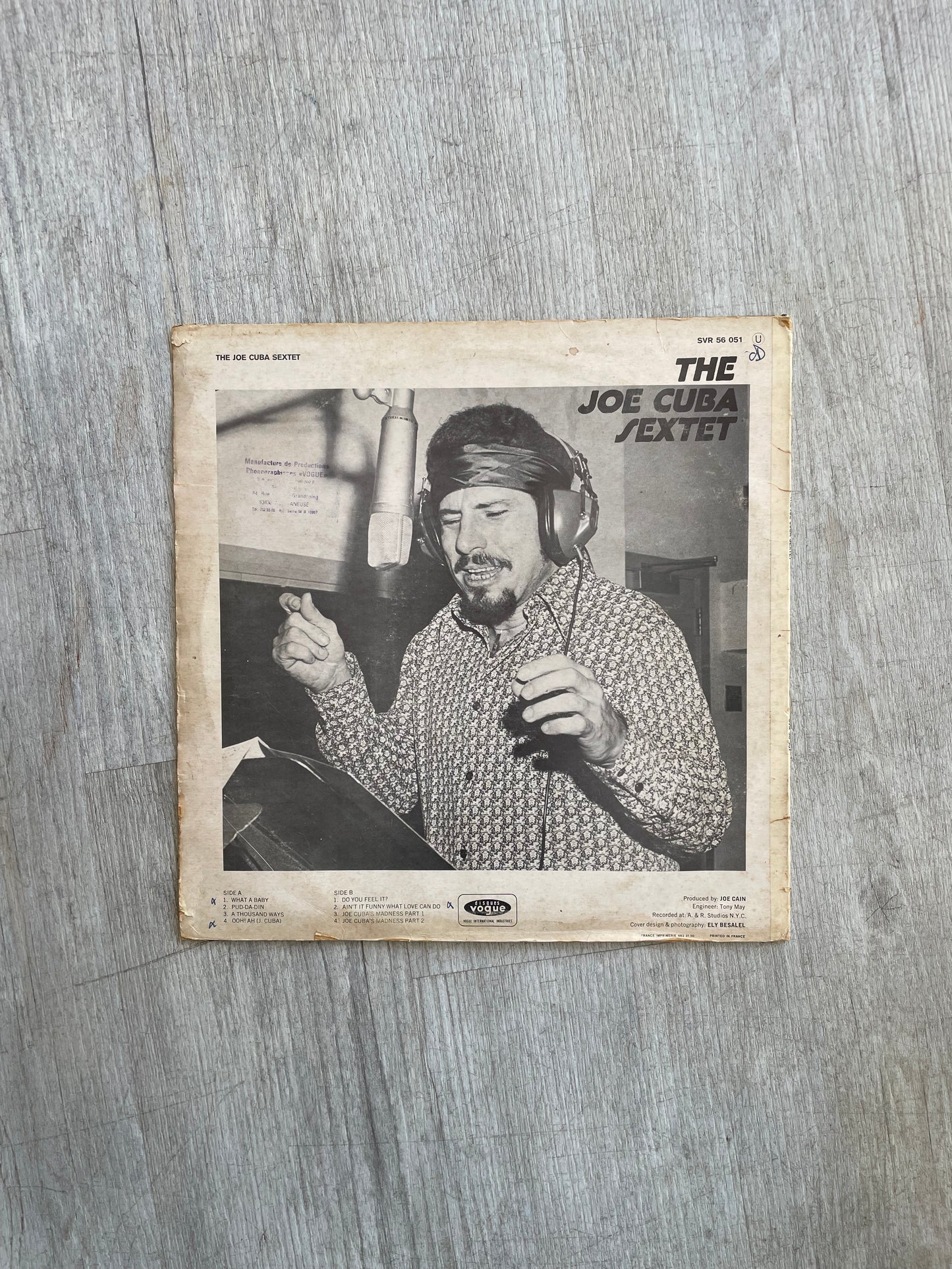 The Joe Cuba Sextet _  Bustin' Out _ Cuba Jazz