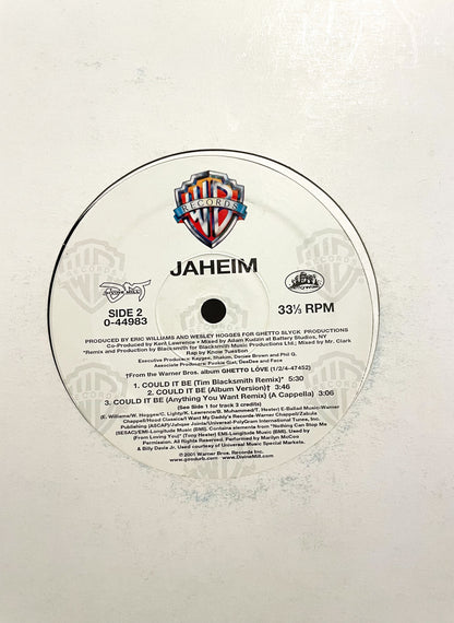 JAHEIM _ "Could it be" _ Maxi 33T