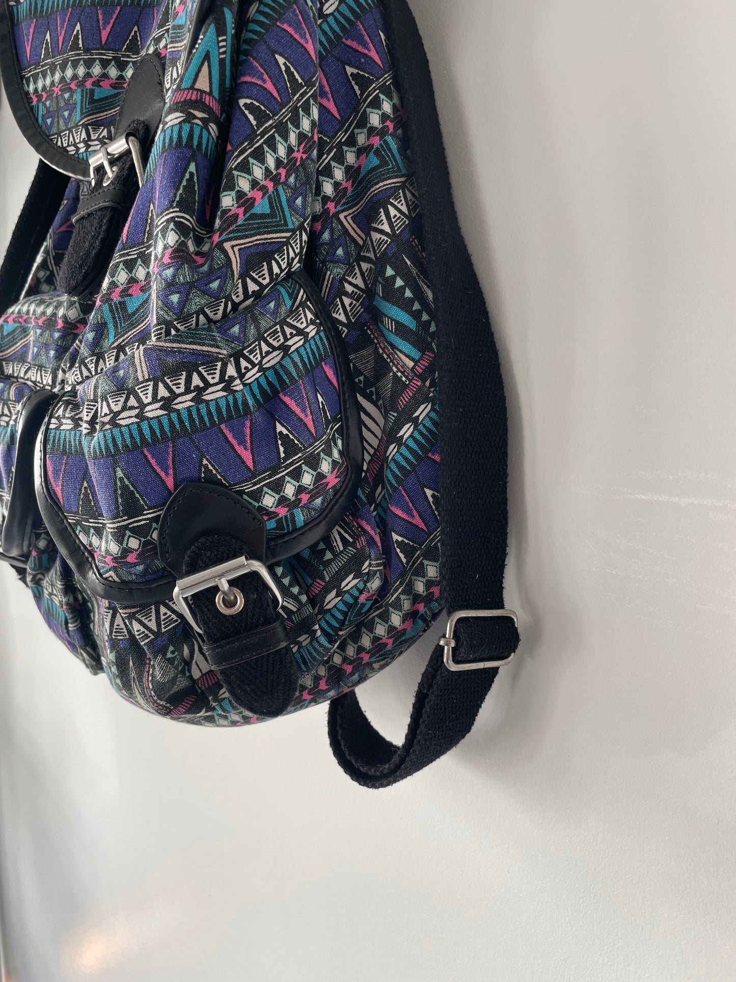 Sac à dos vintage motif fun 90 