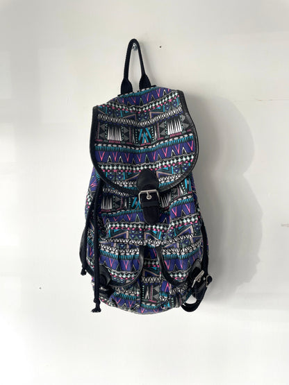 Sac à dos vintage motif fun 90 